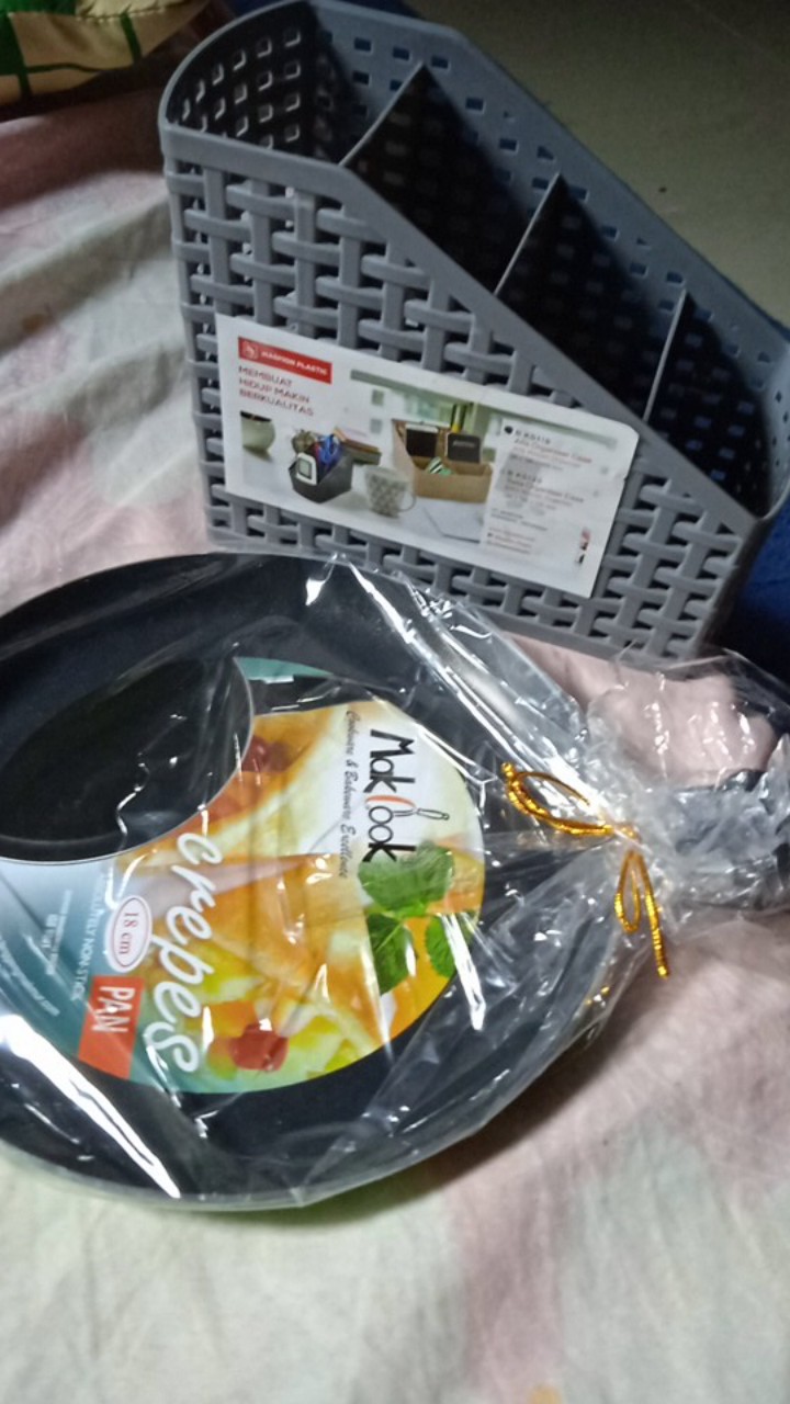 Makcook Wajan Crepes Pan 18 Cm Wajan Kue Pancake Lumpia