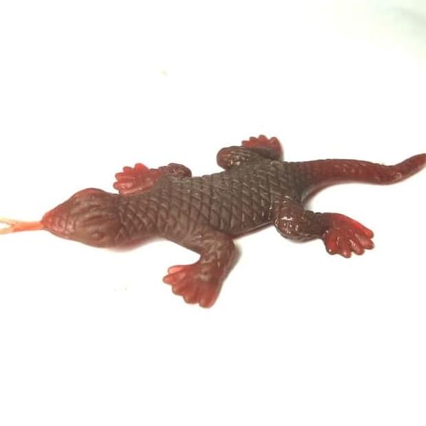 [Ready] Animal Cicak Karet Mainan Anak Figure Hewan [Stok]
