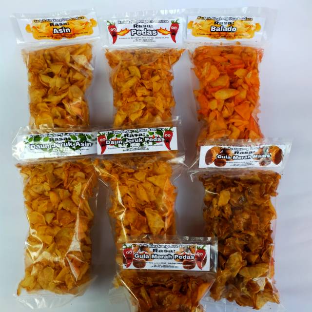

COD Keripik Singkong isi berat 100 gram
