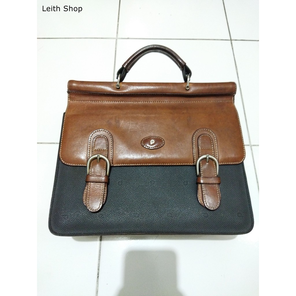 Tas Kerja Papillon Original Preloved Vintage Bag Fashion Clutch Second Ori