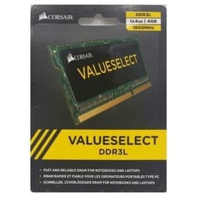 Corsair Memory Value Select DDR3L 8GB (CMSO8GX3M1C1600C11) GARANSI RESMI