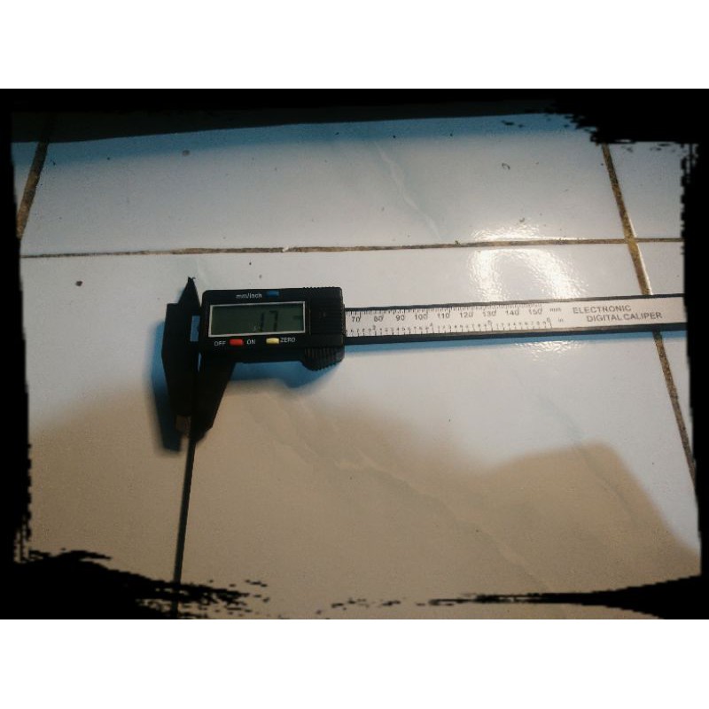 Ujung Joran Tegek Ruas Pendek