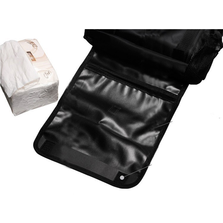 KAWOSEN Tas Keranjang Pendingin Kursi Mobil Back Seat Storage 9L Oxford - ST-F38 - Black