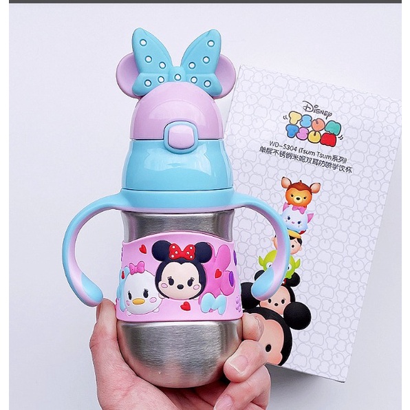 (PROMO )DISNEY ORGINAL Mickey Mouse Thermos learning drinking bottles 480ml-5303