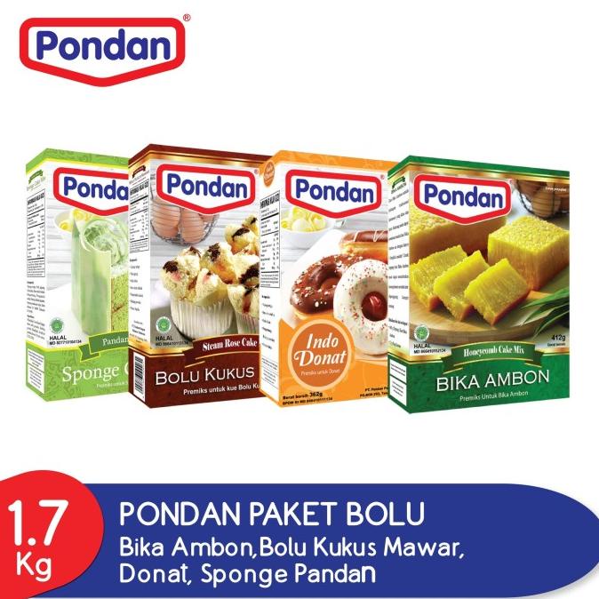 

PONDAN PAKET BOLU (4 BOX)