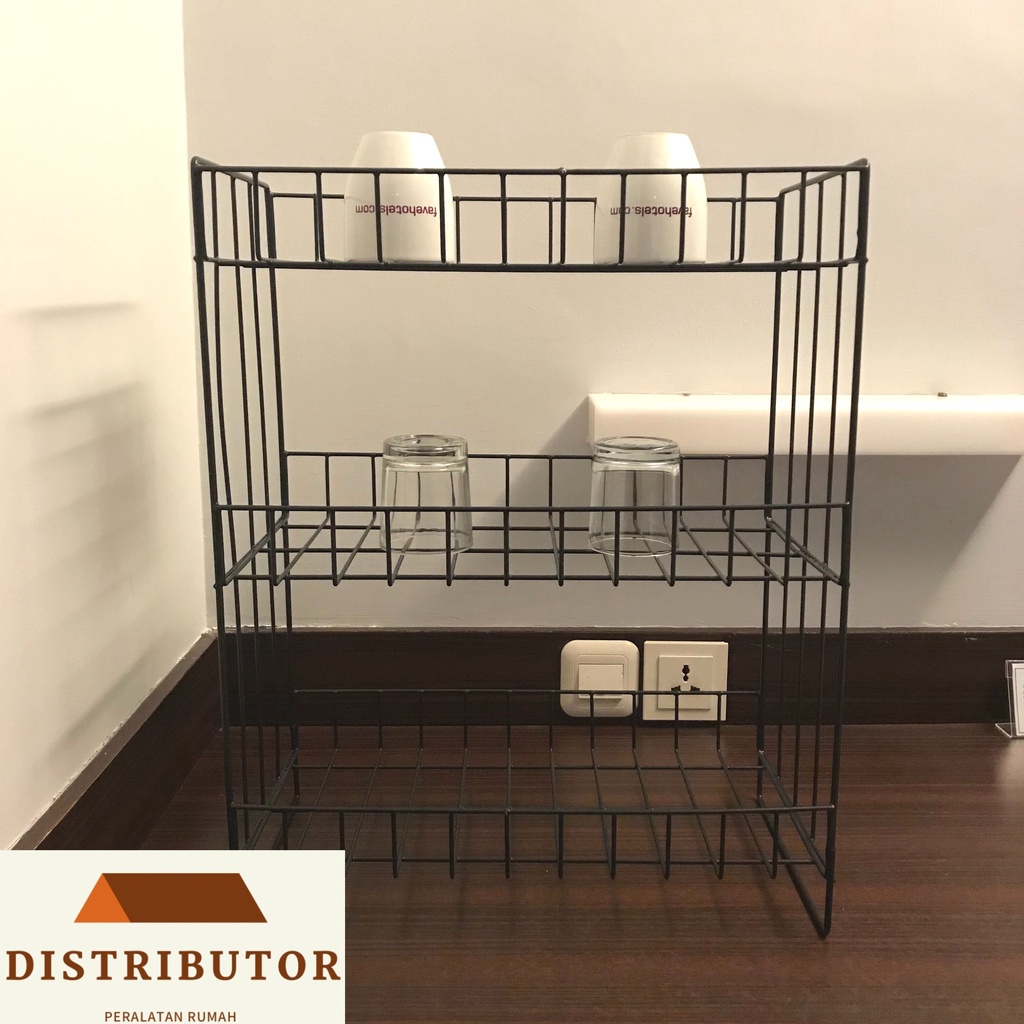 Rak piring 3 susun model baru - rak piring terlaris - rak piring murah