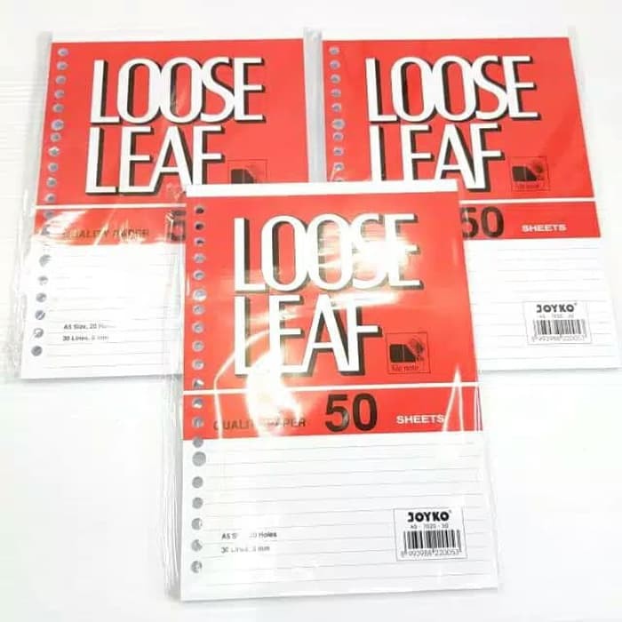 

isi Loose Leaf Joyko Isi Binder A5 - isi 50