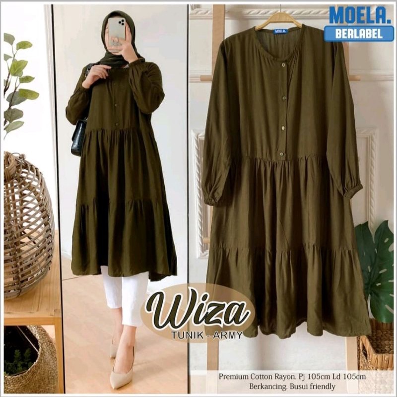 WIZA TUNIK | TUNIK KATUN RAYON