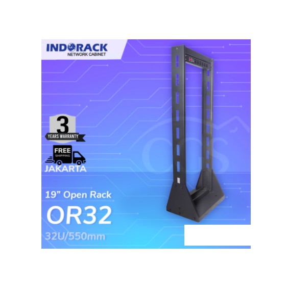 INDORACK OPEN RACK 32U OR32 19&quot;