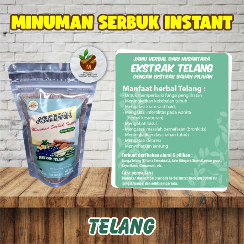 

Ekstrak Bunga Telang