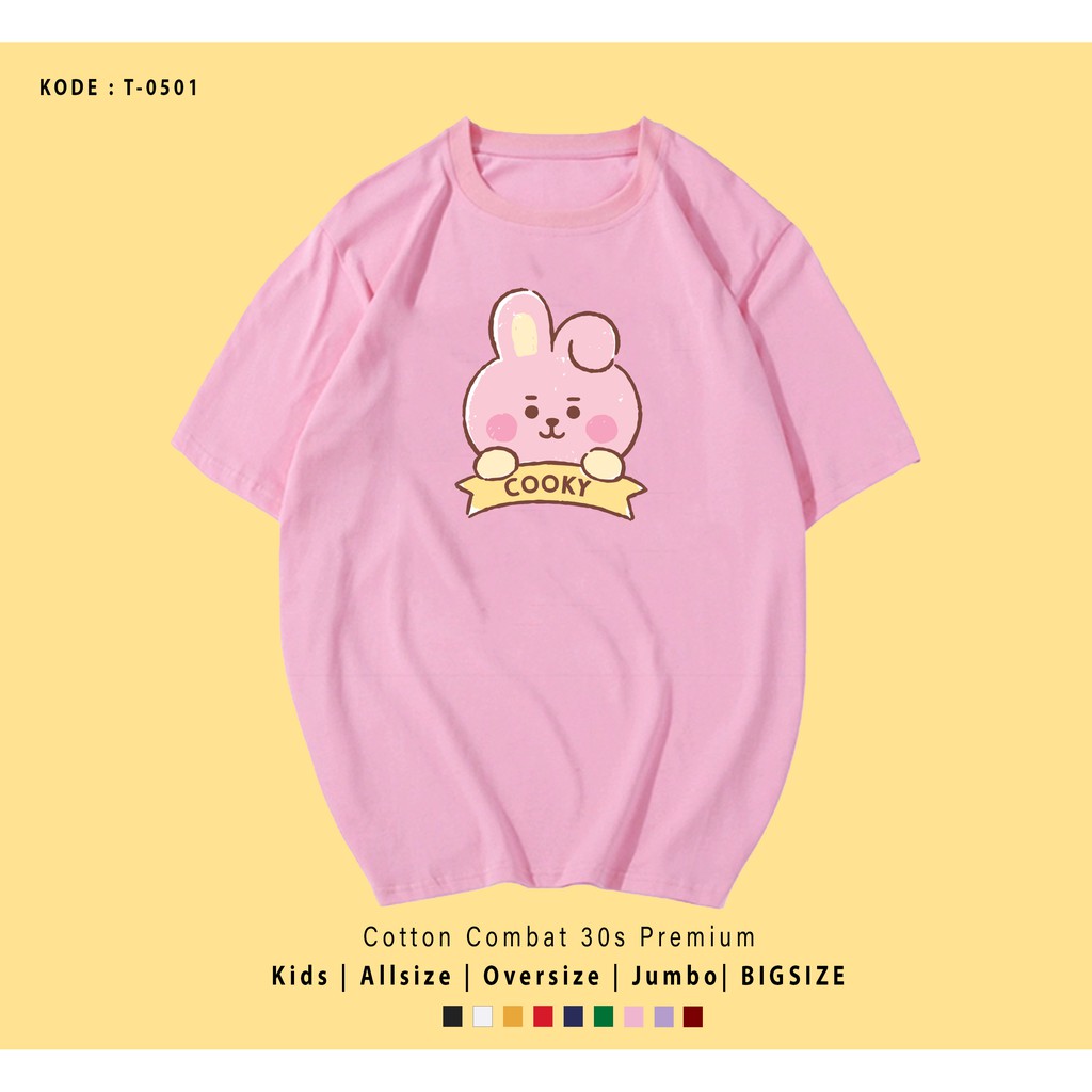 T-SHIRT - KAOS KPOP CUTE NAME / BAHAN COMBED 30s / BEST SELLER / HVS_COLLECTION / IMPORT