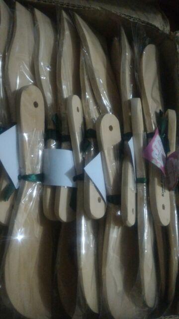 Centong Kayu Daun Lancip Murah Unik