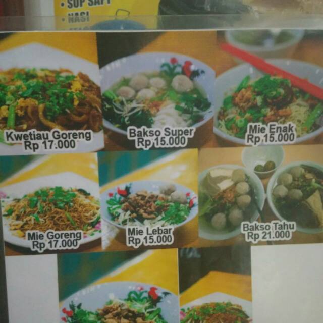 Bakmi  Ayam jamur Enak Halal