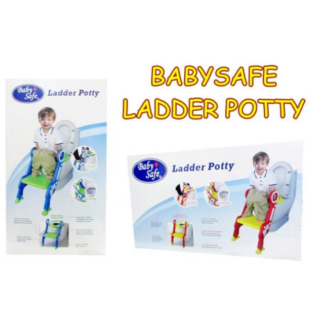 Baby Safe Training ladder potty Tangga training / baby safe step ladder potty s1