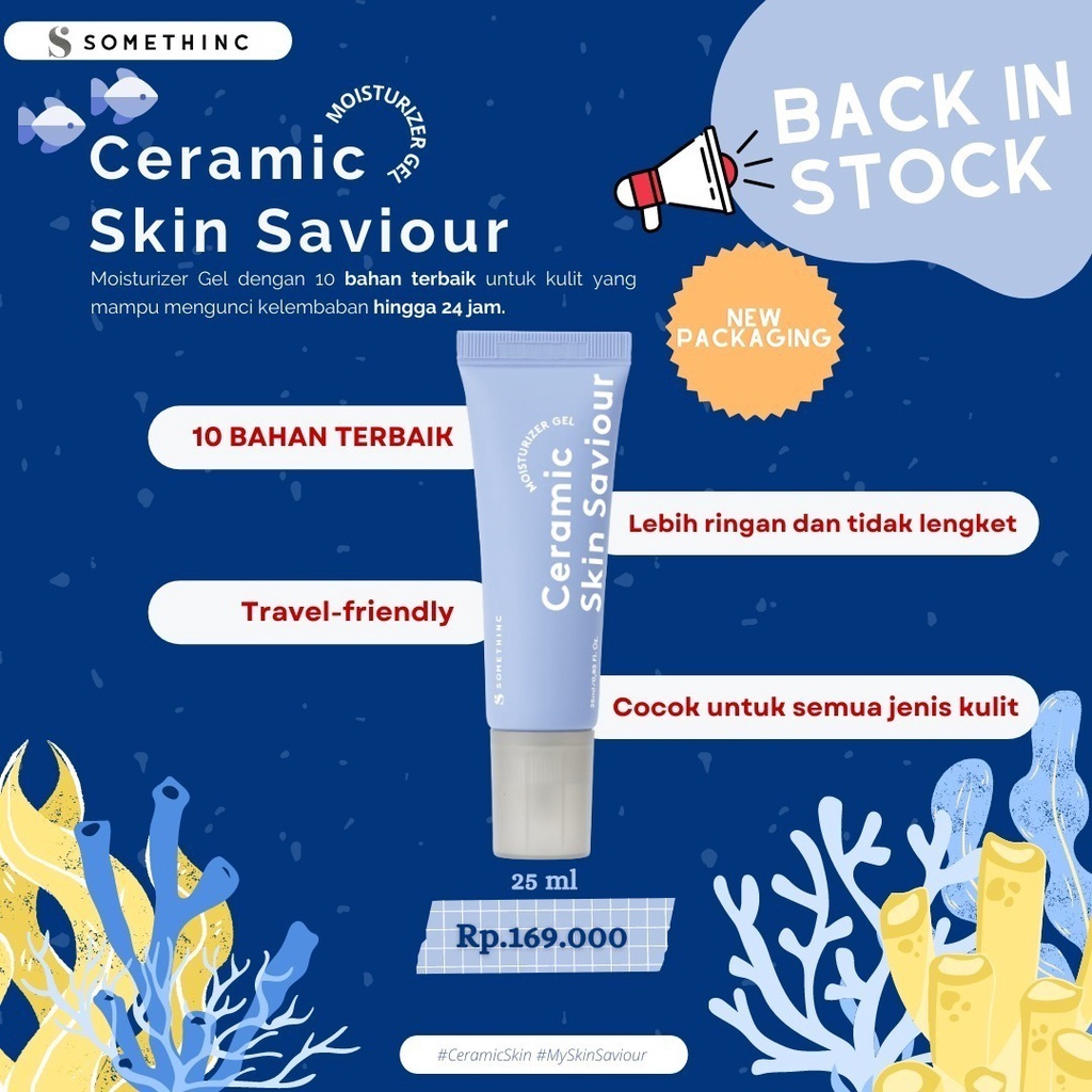 SOMETHINC CERAMIC SKIN SAVIOR MOISTURIZER GEL