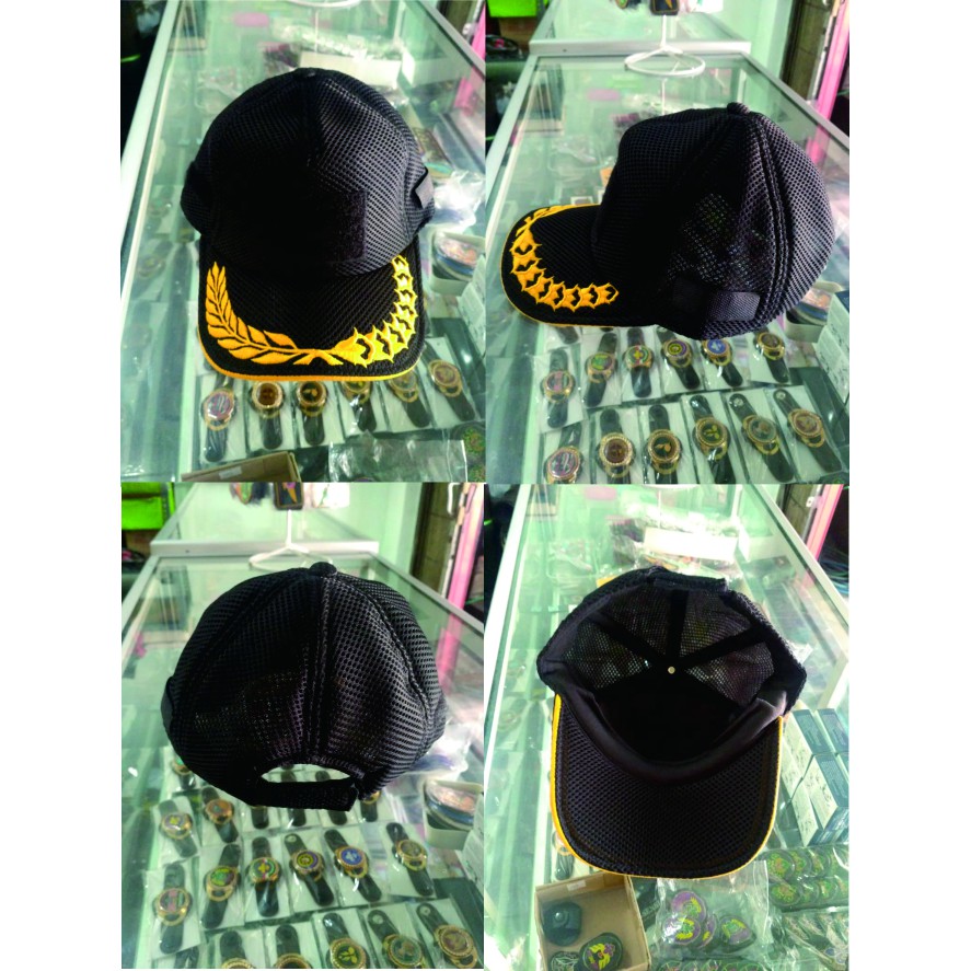 Topi Velcro Padi Kapas Topi Jaring Tactical Topi Jaring doblemess