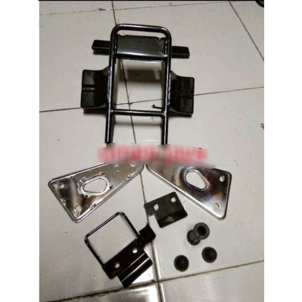 breket lampu dudukan plat nomor rx-king new 2008