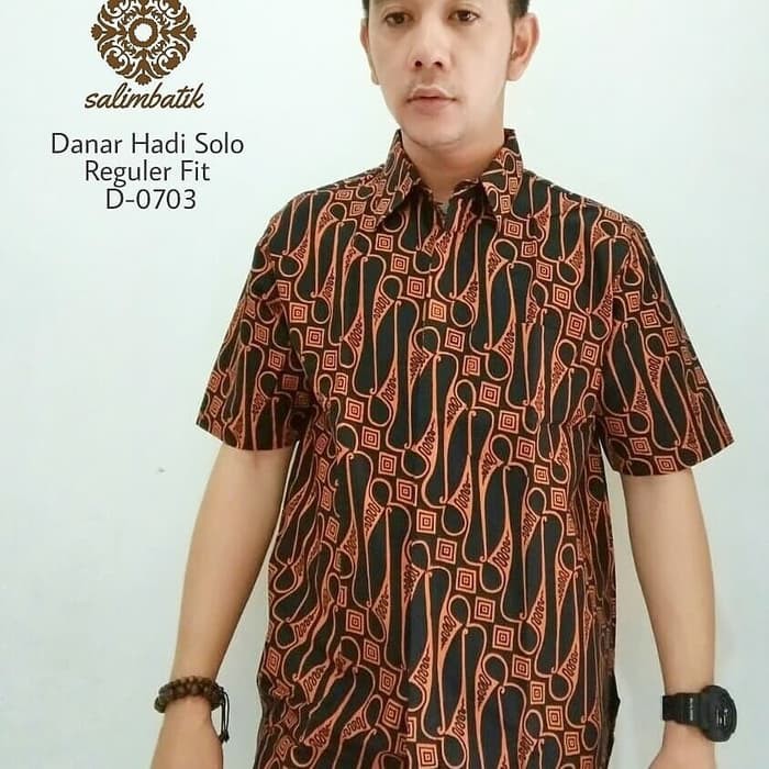Batik Pria Danar Hadi Asli Solo 3 Best Quality