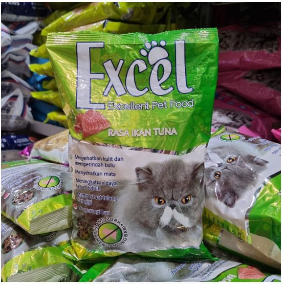 Excel Cat Food 500Gram Tuna Makanan Kucing