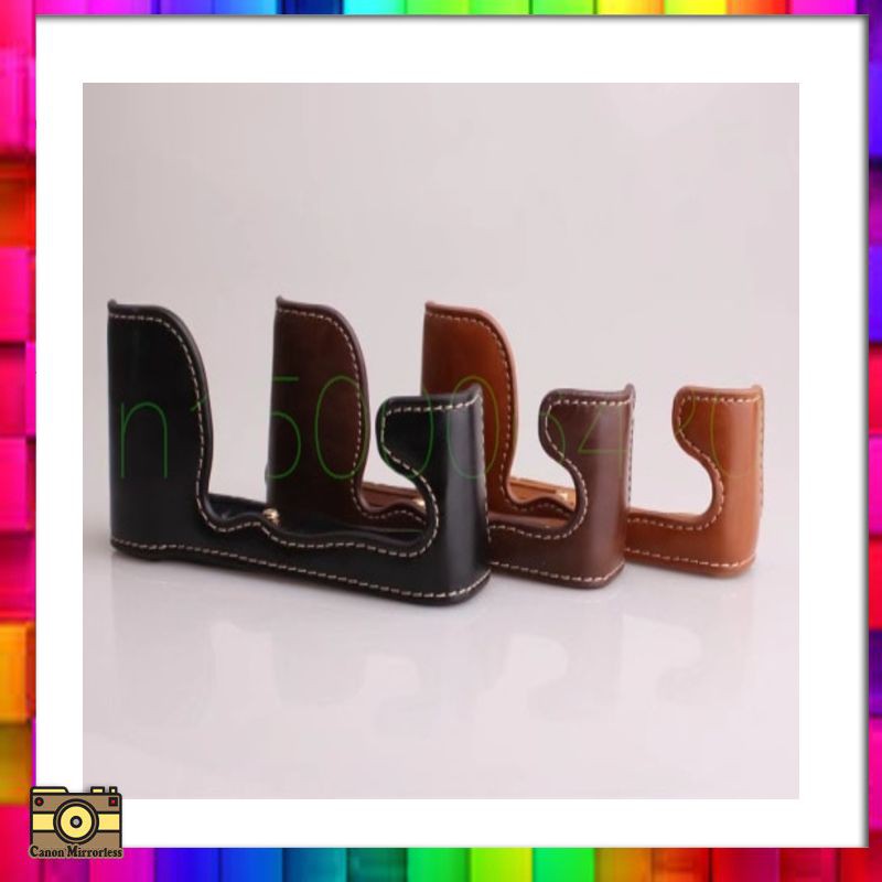 kamera Mirrorless Pu Camera Case For Fujifilm XA5 XA3 XA2 XM1 Camera Half Bag Cover Open Battery