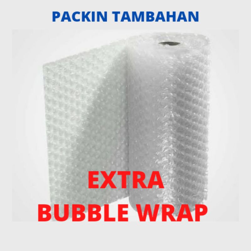 

Extra Buble Wrap Agar Barang Lebih Aman
