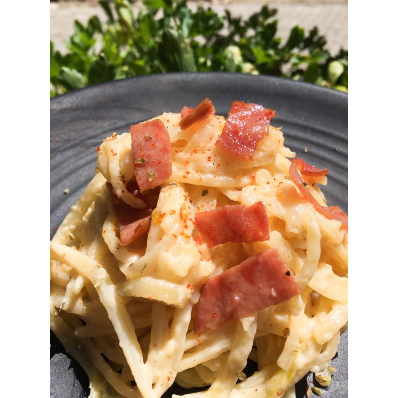 

Spaghetti Carbonara Capasta