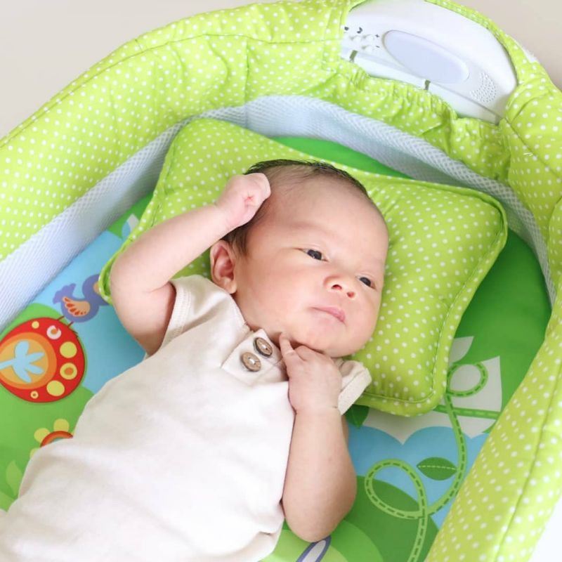 Baby Bebe Smart Folding Bed 3 in 1 Bayi kasur lipat bayi Makassar