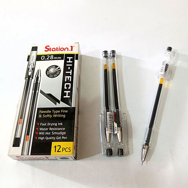

RB PULPEN HITECH ST1 / GEL PEN HI-TECH STATION.1 (12 pcs)