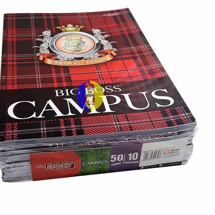 

Update - Buku Tulis Big Boss 42 & Bigboss Campuss 36, 50, 70 Halaman !!