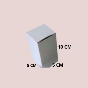 

(5x5x10 CM) BOX DUPLEX 270GRAM POLOS / KARDUS PACKING / KARDUS KEMASAN MURAH (MINIMAL ORDER 25pcs)