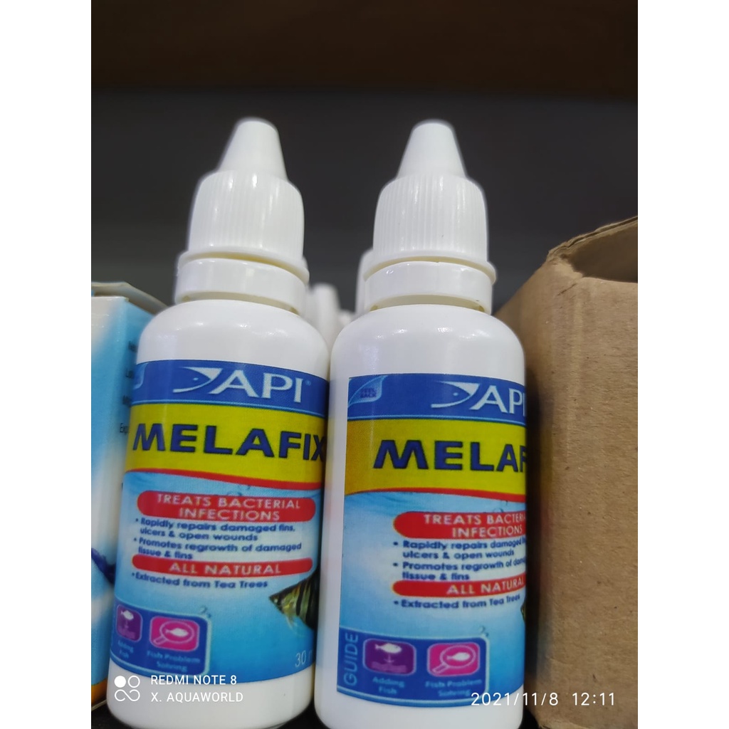 Jual Melafix Repack Ml Original Obat Ikan Untuk Sirip Dan Luka