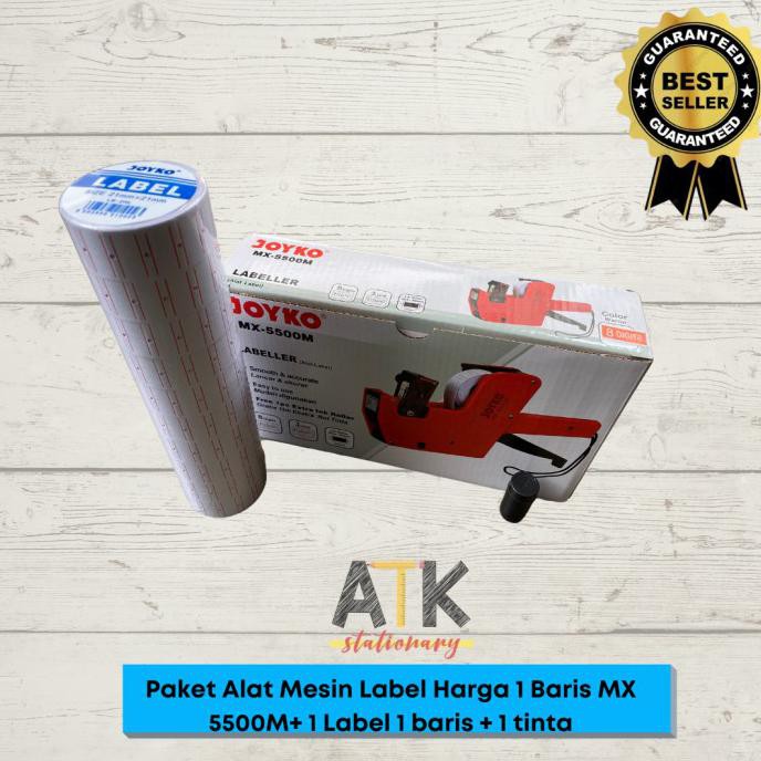 

BISA COD Paket Alat Mesin Label Harga 1 Baris Price labeller Joyko MX 5500M SALE Kode 1057