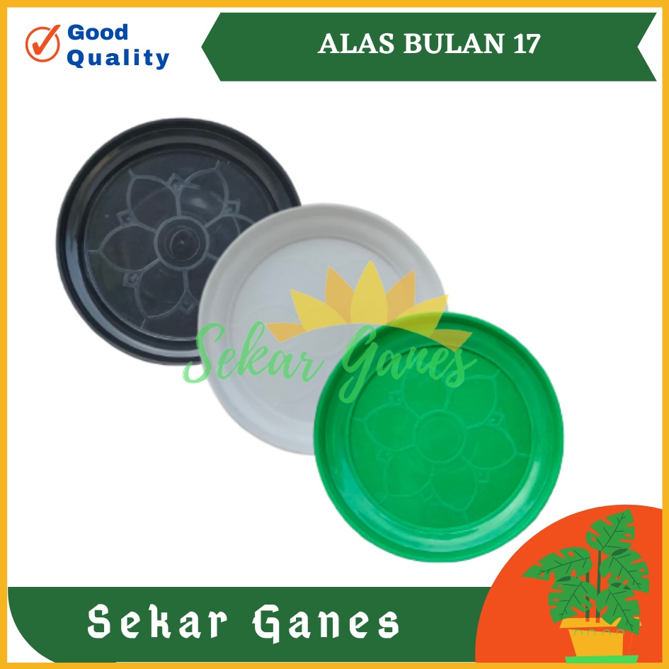 Tatakan Alas Bulan 17 Putih Hitam Kuning Hijau Tatakan Alas Kembang Pot Tawon Tirus Putih 18 20 21