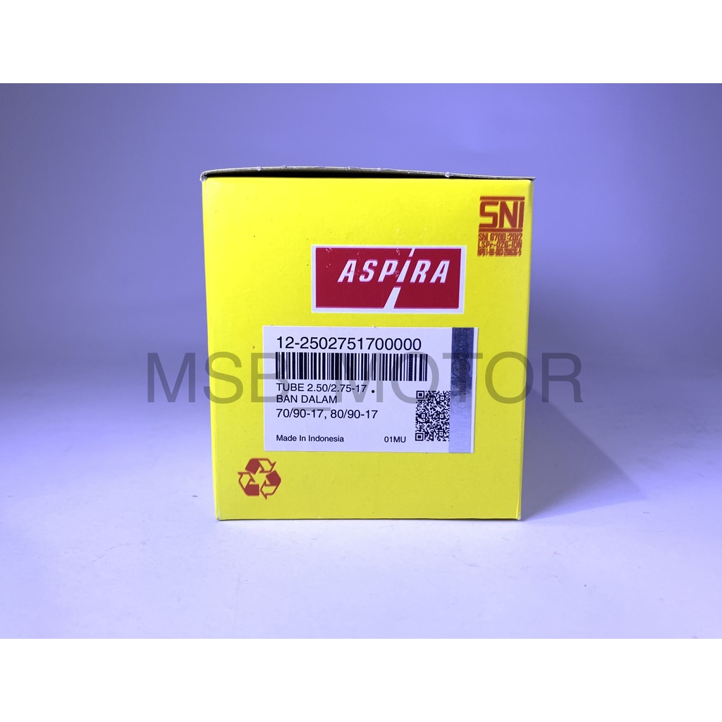 Ban Dalam 275 17 ASPIRA