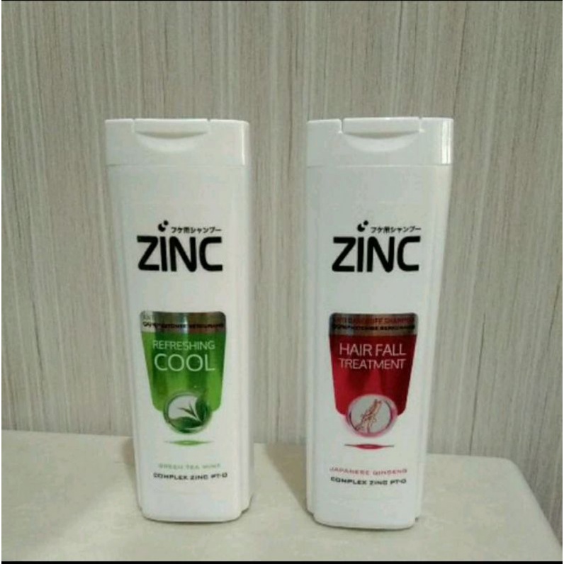 ZINC Anti Dandruff Shampoo Refreshing Cool  &amp; Hair Fall 170ml