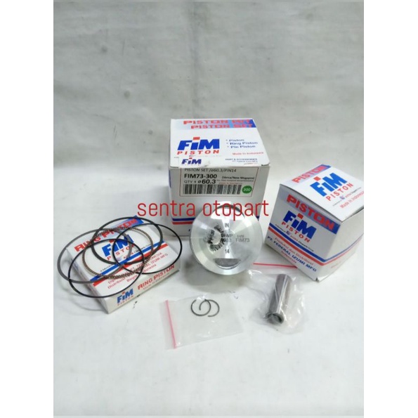 piston seher kit megapro monoshok oversize 300 original fim