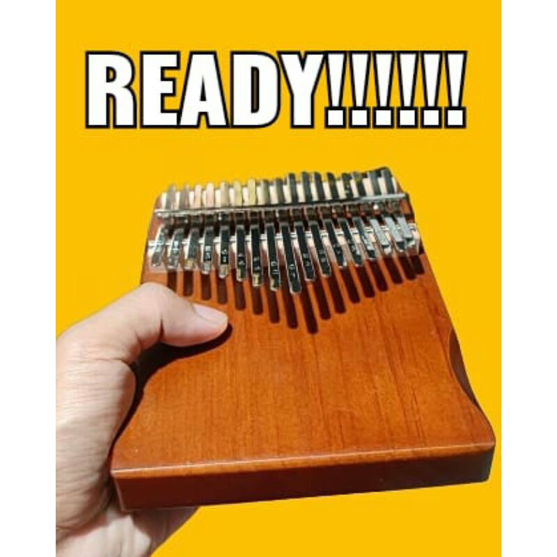 Alat Musik Thumb Piano Mbira Kalimba 17 Kunci Bahan Kayu | Shopee Indonesia