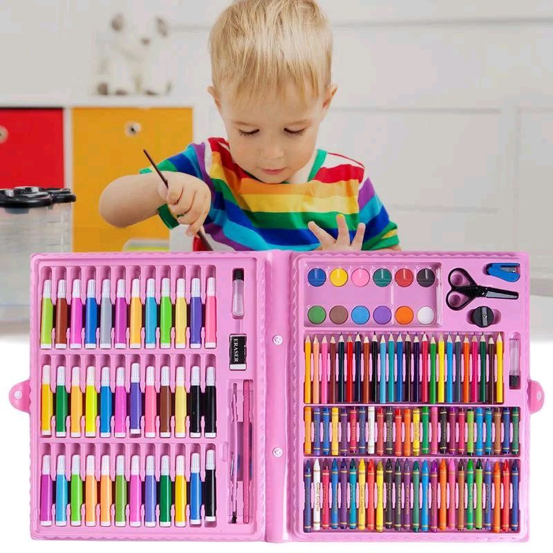 

Krayon Oil Pastel Set isi 150 / Crayon Mewarnai Gambar Anak