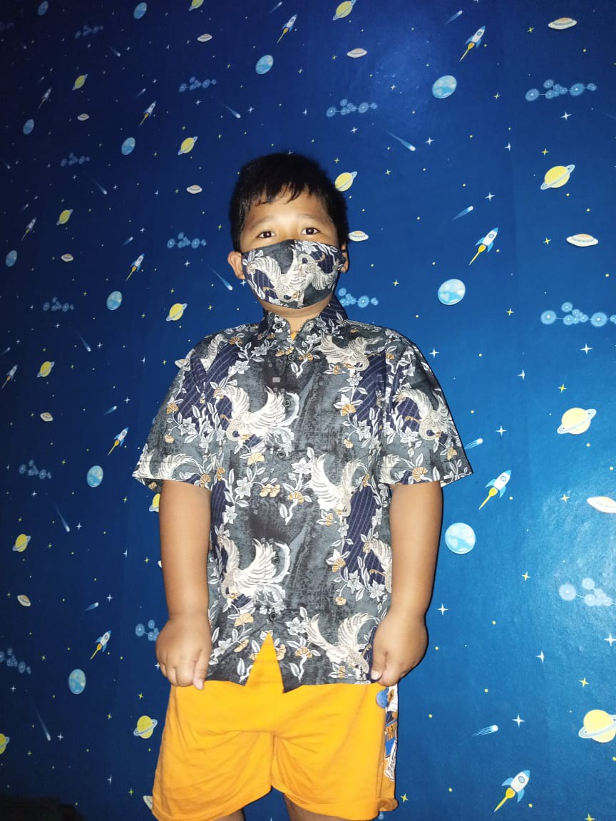 Pingu 93100215 Mi - Kemeja Batik Anak Laki-laki