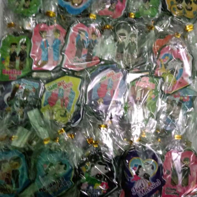 gantungan kunci souvenir isi100pcs