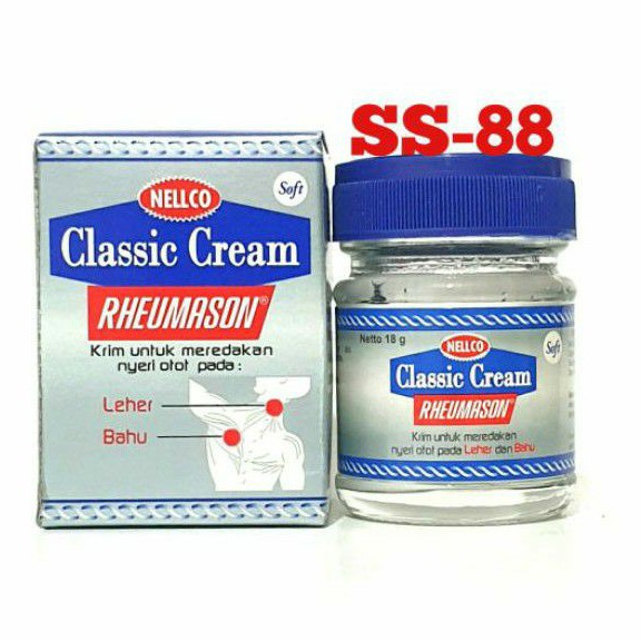 RHEUMASON CLASSIC CREAM ~ KRIM PEREDA NYERI OTOT (ABU-ABU)