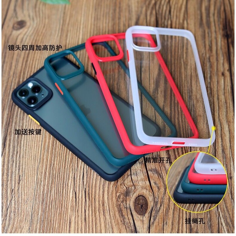 case iPhone 14 13 12 11 Pro Max independent button anti-fall Apple phone case