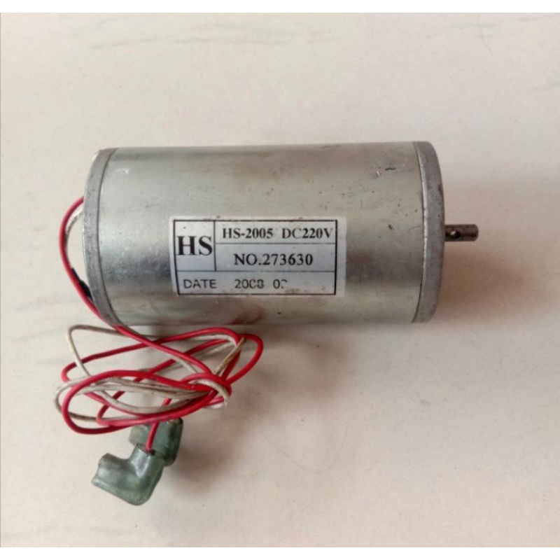 Dinamo DC 220V permanen magnet mini generator DIY penggerak
