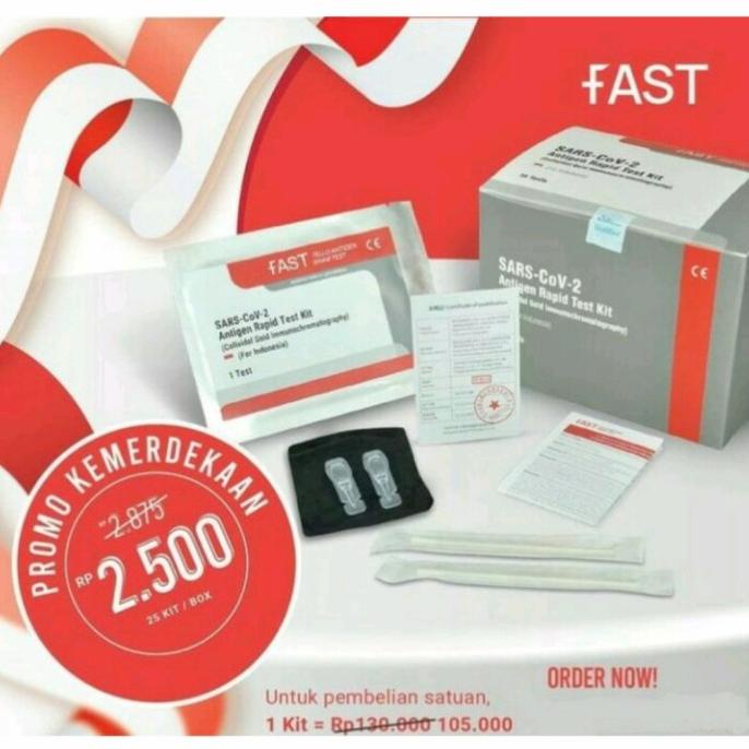 Fast Fello Antigen Swab (1 Box Isi 25) Hermandiantoromart