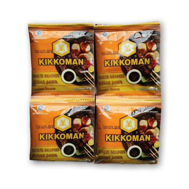Kikkoman Kecap Manis khas Jawa Sweet Soy Sauce Sachet 