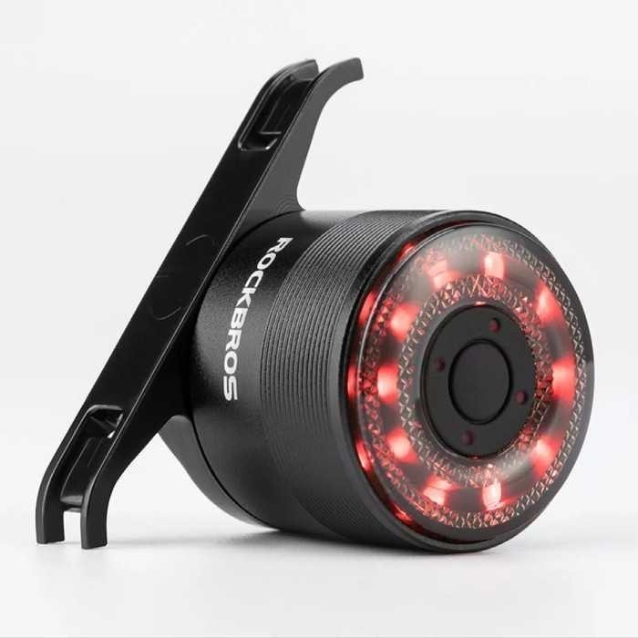 Lampu Belakang Sepeda ROCKBROS Q1 Smart Tail Light Brake Motion LED