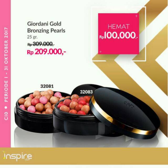 Oriflame blush on