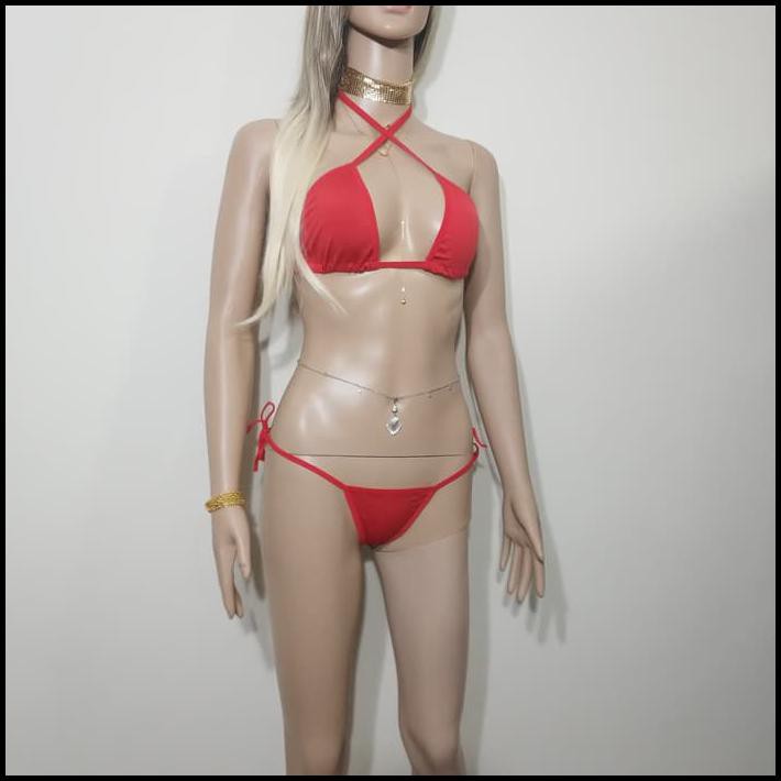 Set Bikini Tari Sriptis Party Acara Dance Night Club Ready Hot Pink