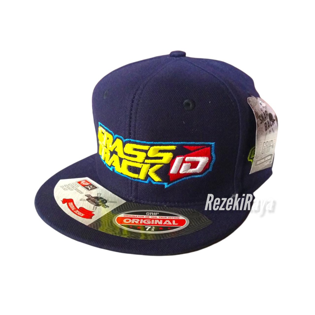 Topi Snapback GRASSTRACK Laki Laki Kualitas Distro Termurah