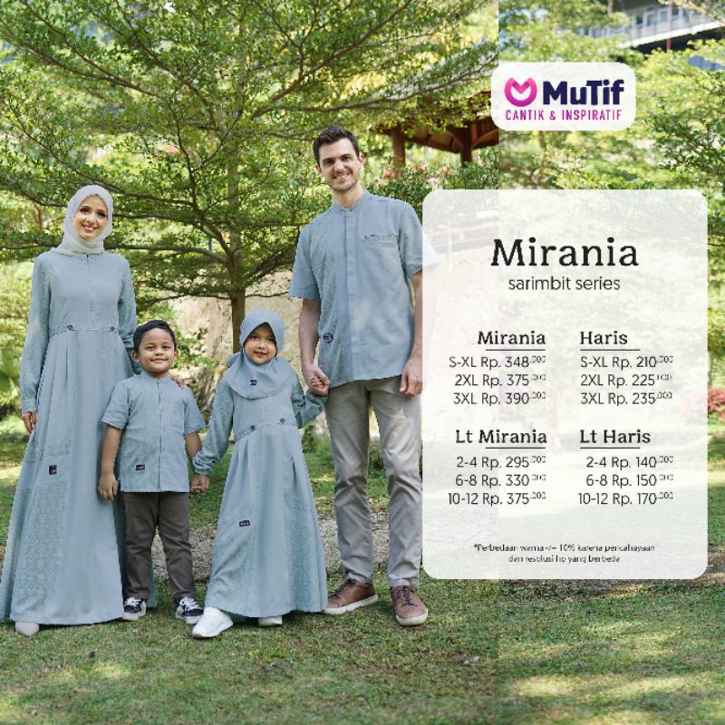 SARIMBIT TERBARU MUTIF MIRANIA GREEN